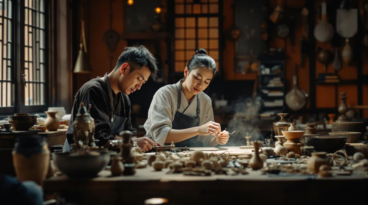 古韵今风：传统手工艺复兴 - 纪录片视频播放封面